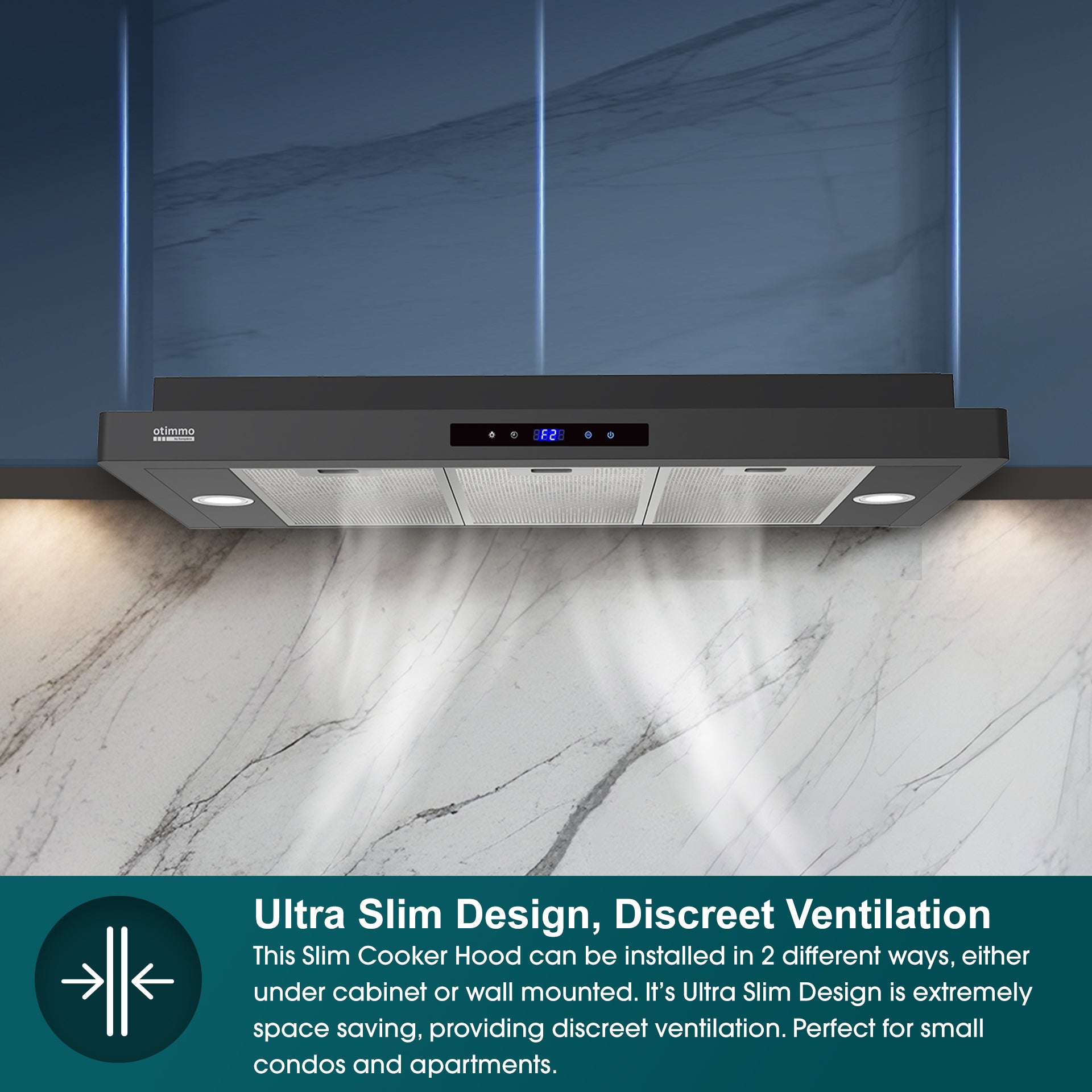 90cm Slimline Hood (Upgraded Version)
