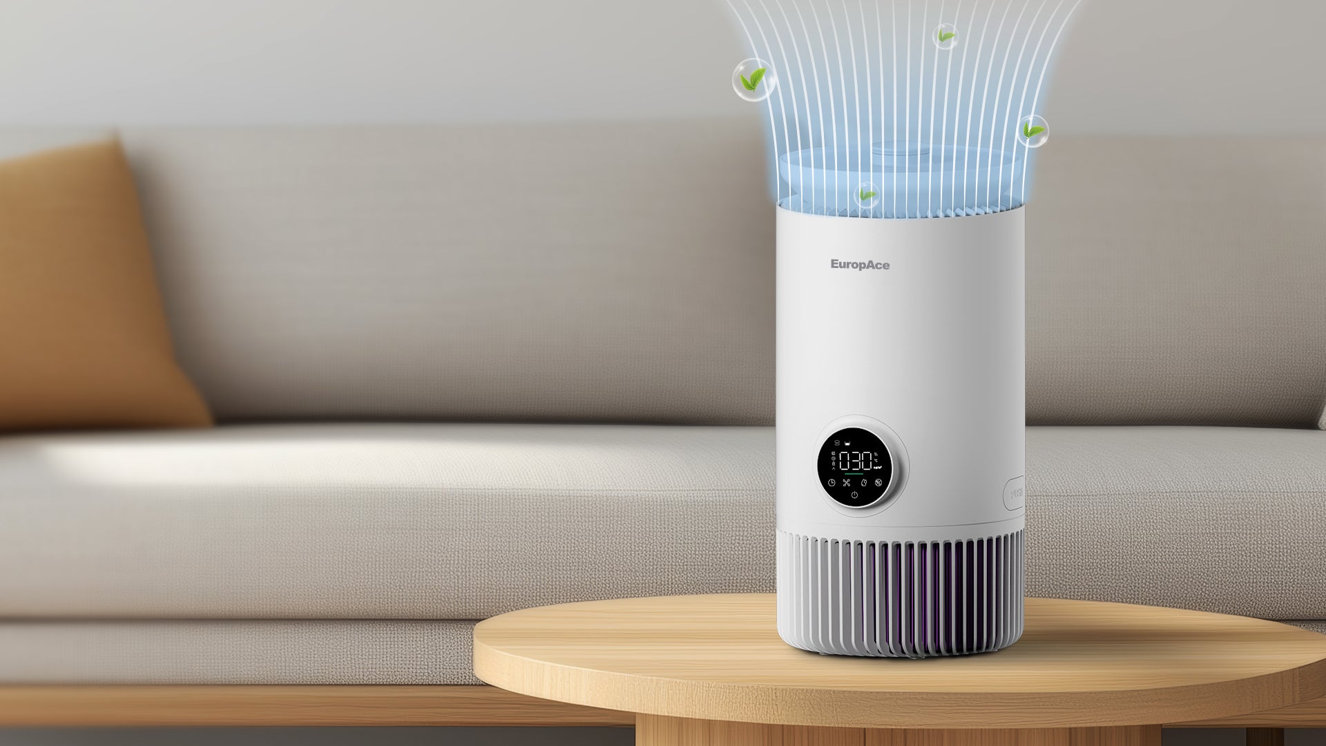 600ml/h Mist-Free Evaporative Humidifier