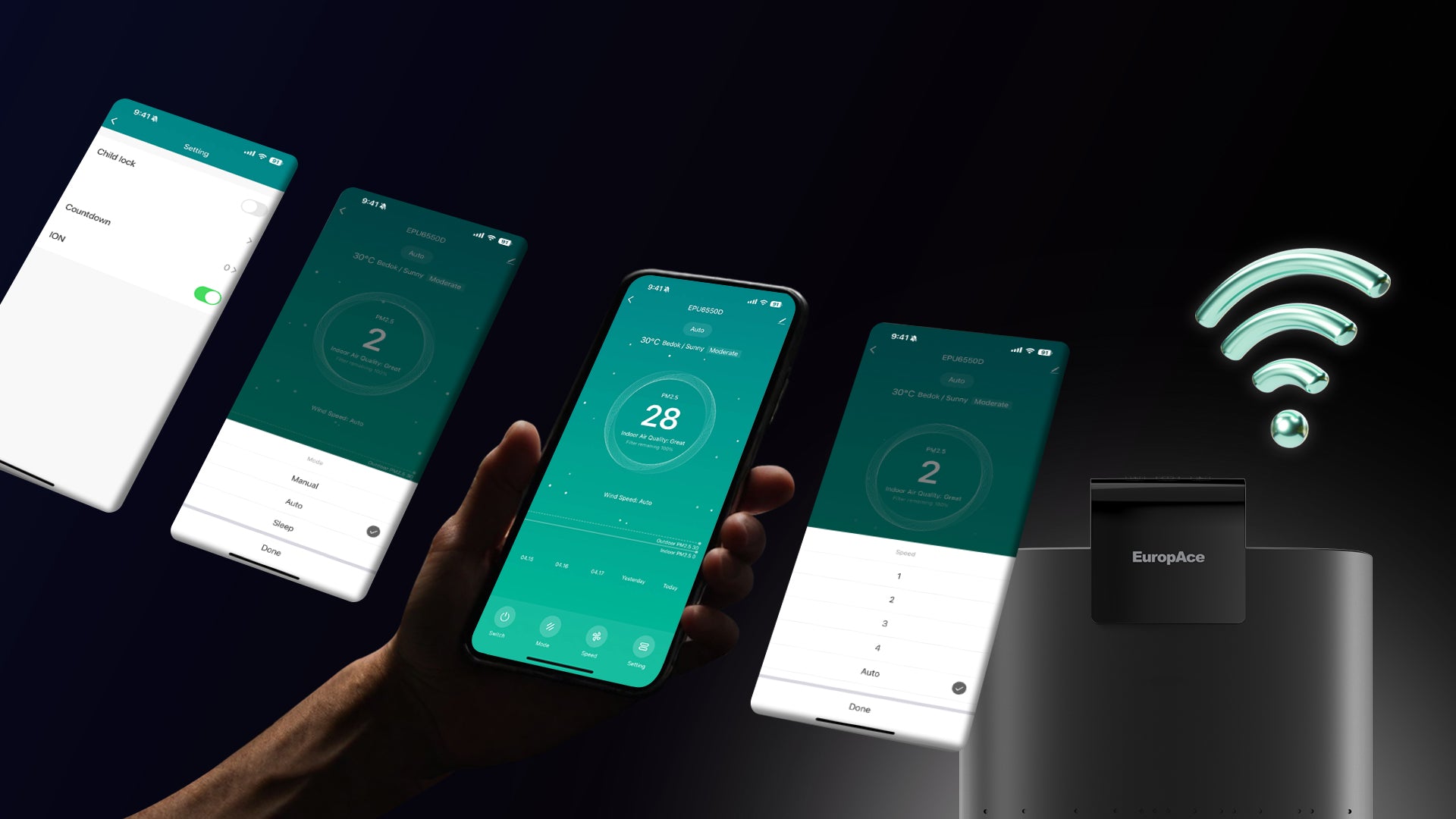 Control Remotely with Smart App