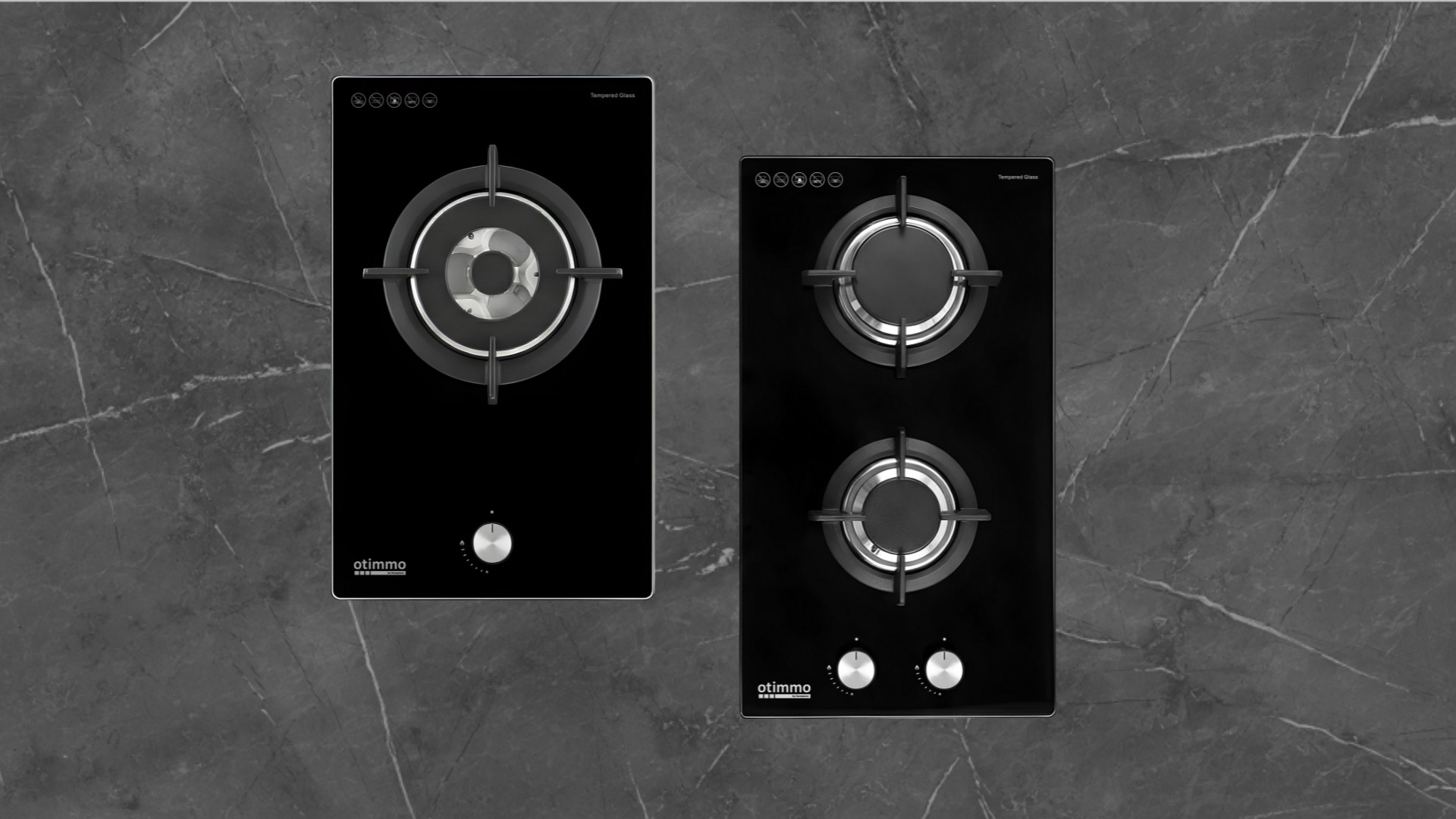 30cm Built-In Gas Hob — Compact, Powerful, Stylish