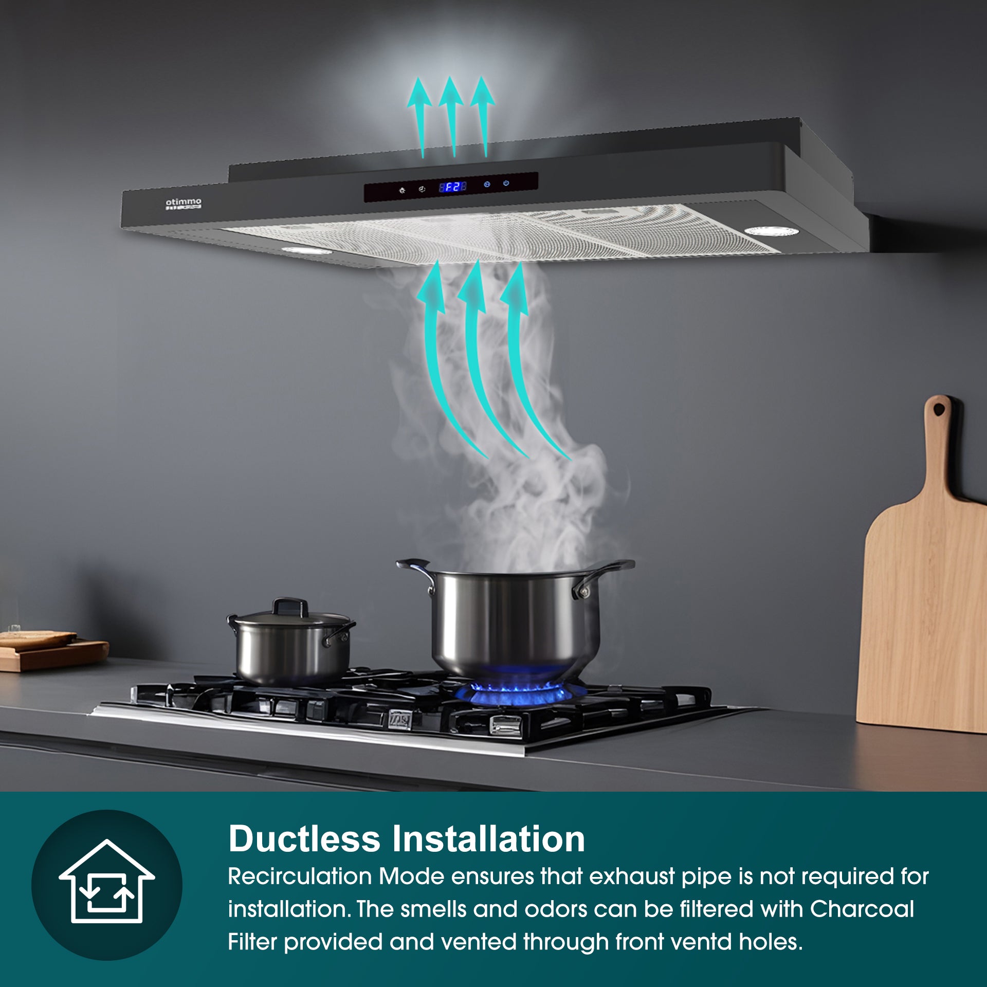 90cm Slimline Hood (Upgraded Version)