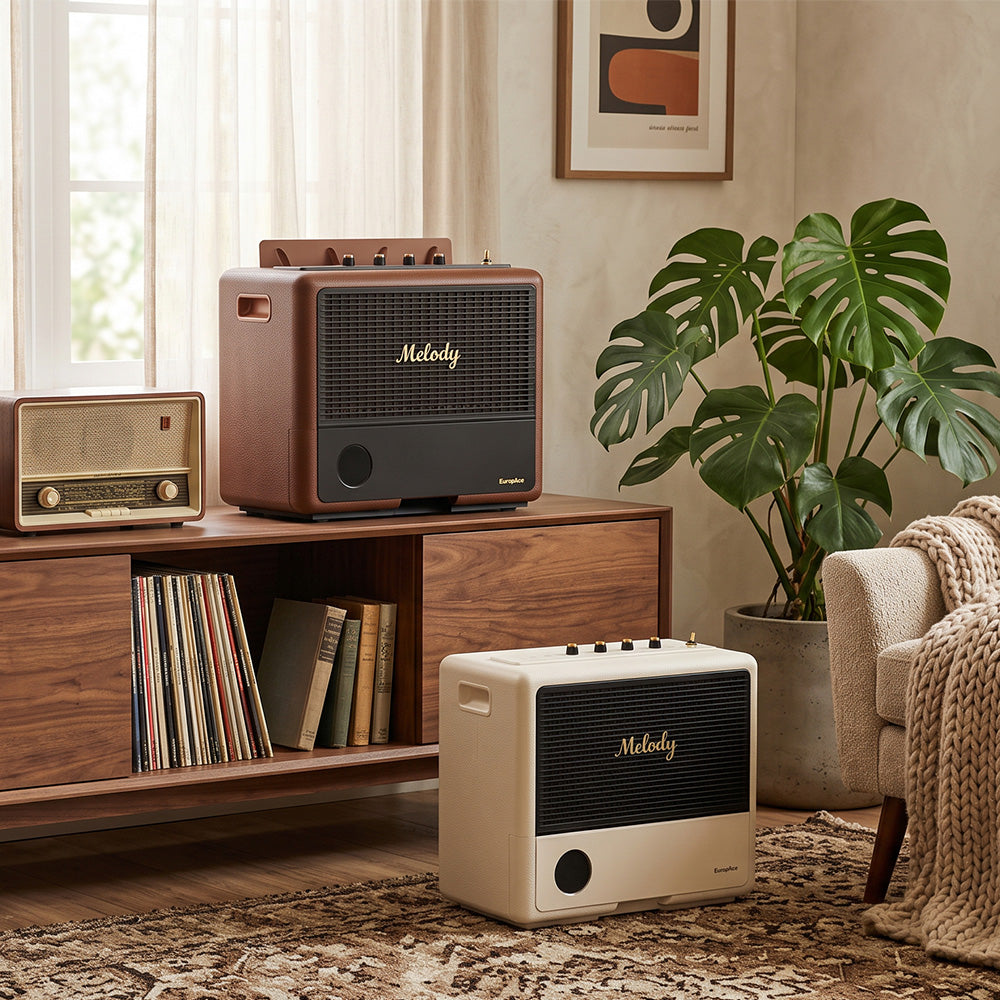 Melody Series 25L Smart Dehumidifier + Laundry Dryer (3-in-1) + Premium Retro “Amplifier” Design | 5Y Full Warranty
