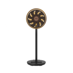 12” Portable DC High Velocity Fan w Ambient Light | Power on the Go (Power Bank Compatible), 3D Oscillation, Easy Clean