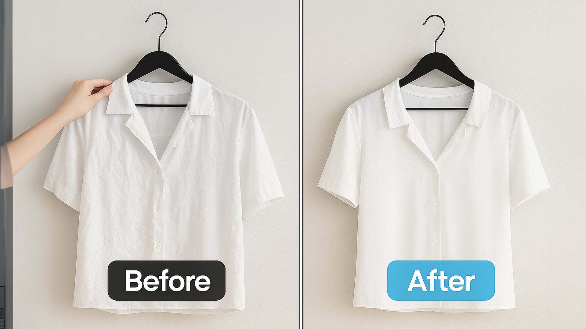 Less Wrinkles, Less Ironing