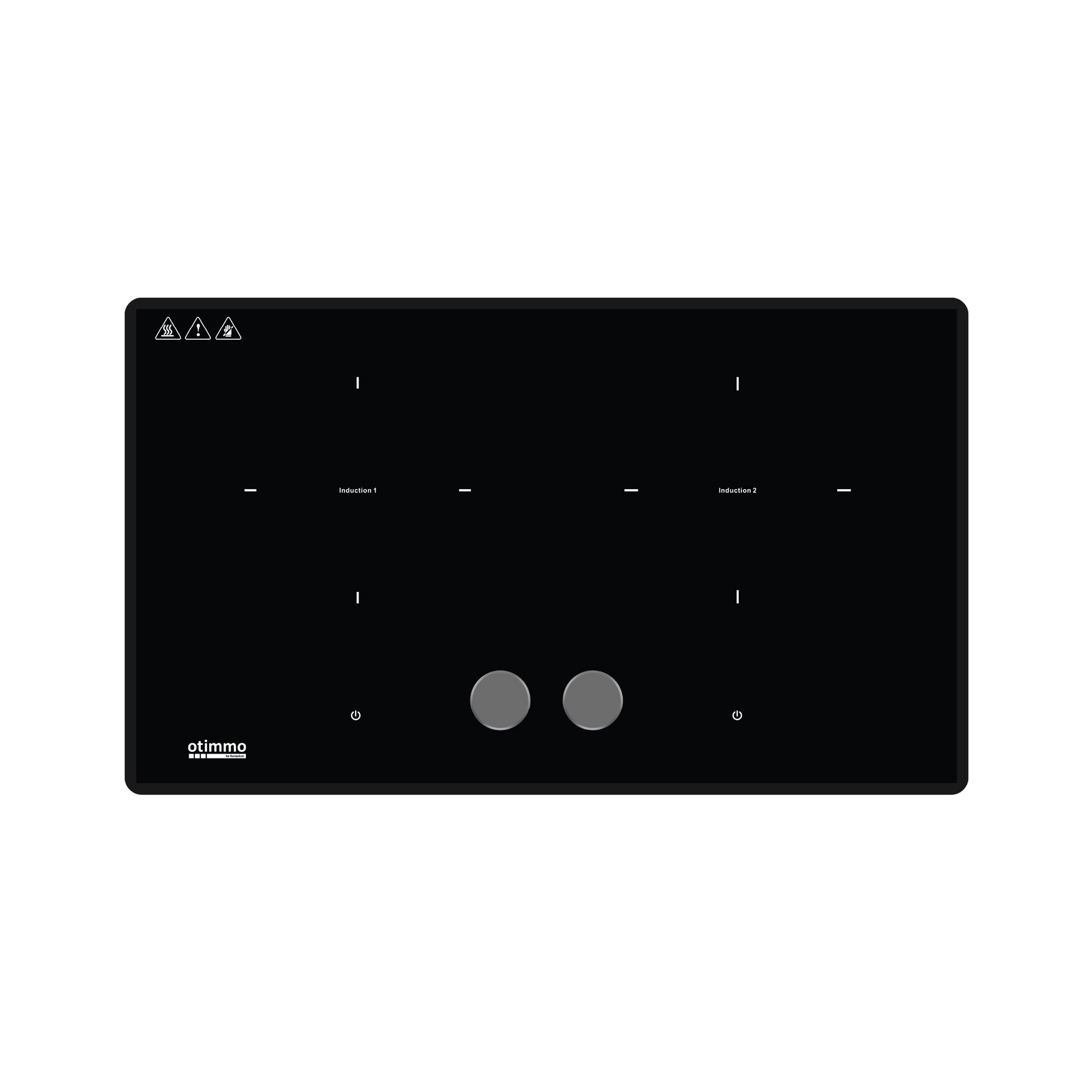 8 Series 73cm Induction Hob with Magnetic Knob