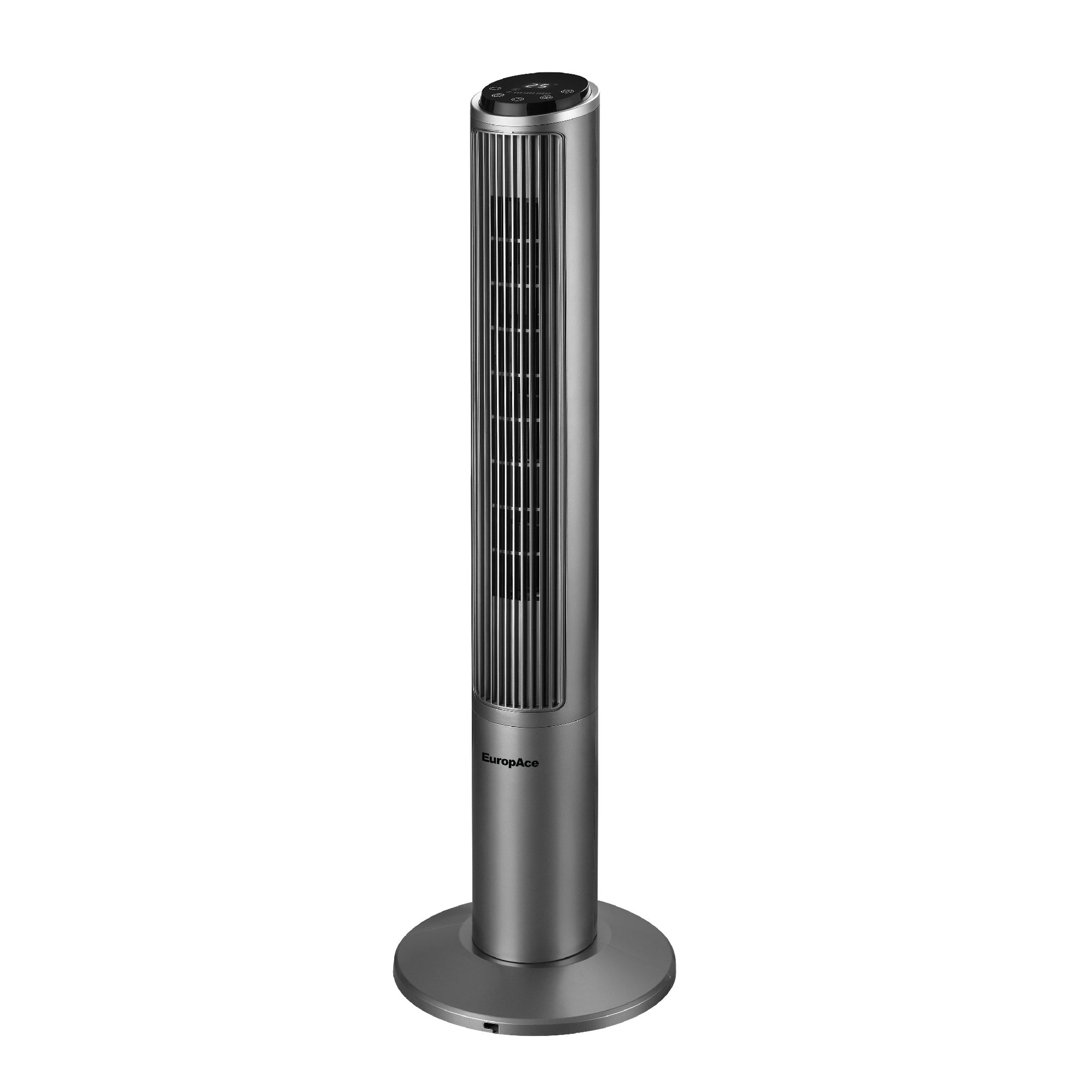 (Preorder) 40" Metallic Grey Tower Fan | Online Exclusive, Safe for Children, Touch Control