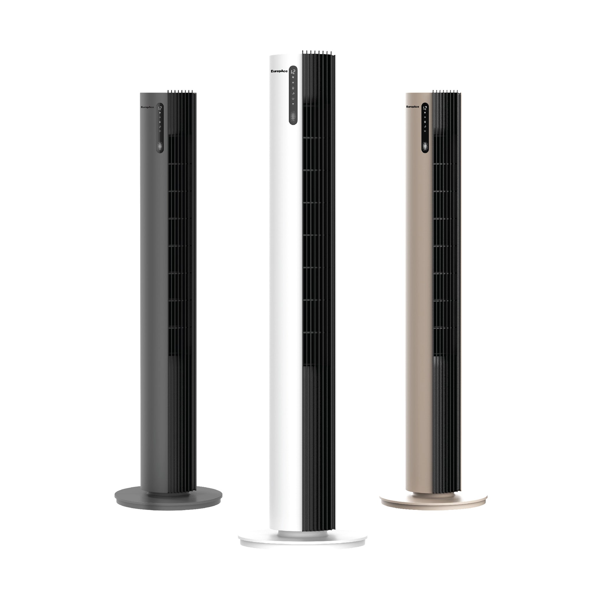 44" DC Tower Fan with Air Sterilizer | 99.99% Bacteria & Virus Sterilisation, Low Noise, Easy Clean