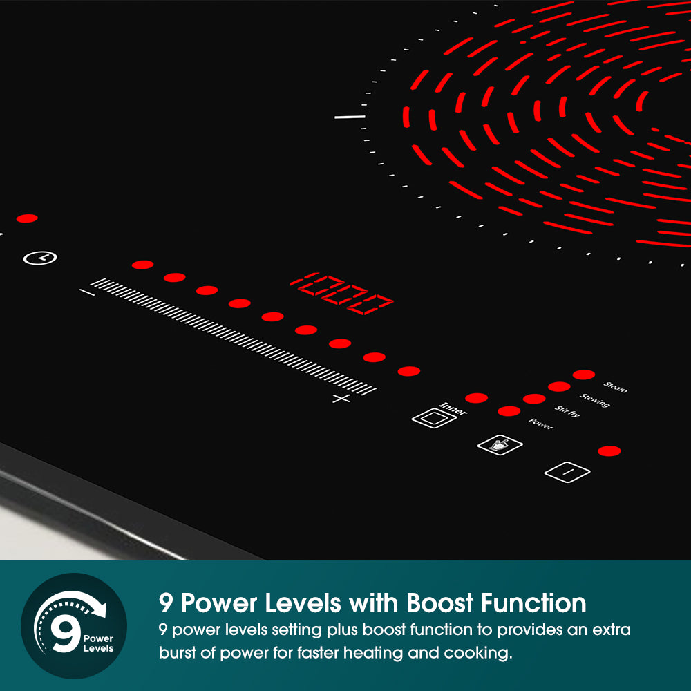 7 Series 73cm Hybrid Hob