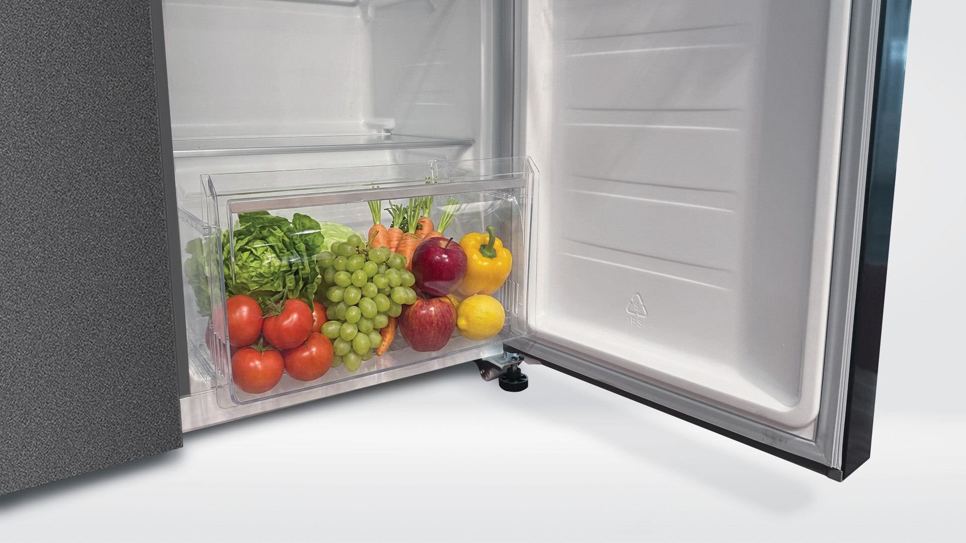 EUROPACE ER5631ESBSGY 595L SIDE-BY-SIDE FRIDGE – Mega Discount Store