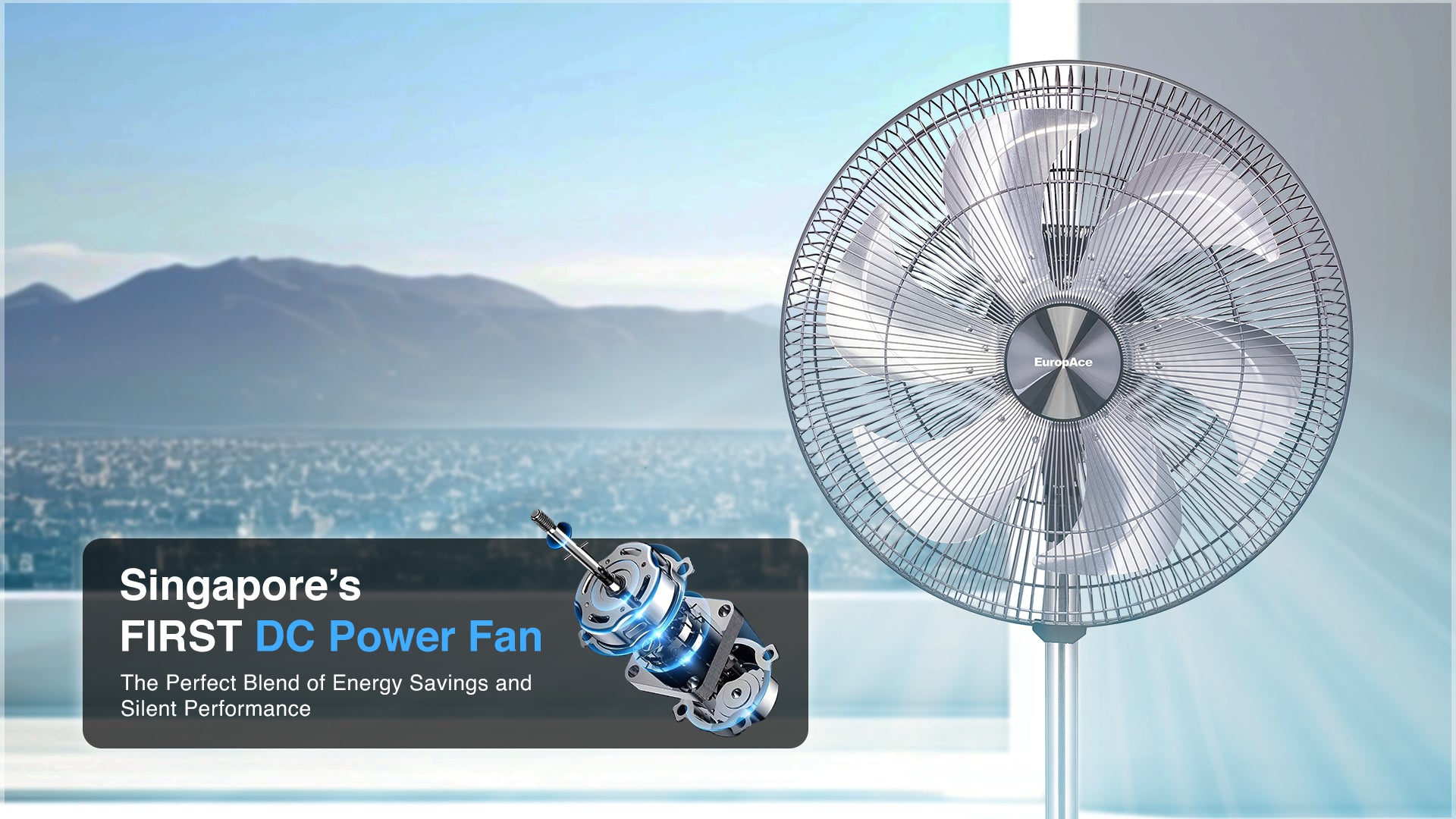 Singapore’s FIRST DC Power Fan