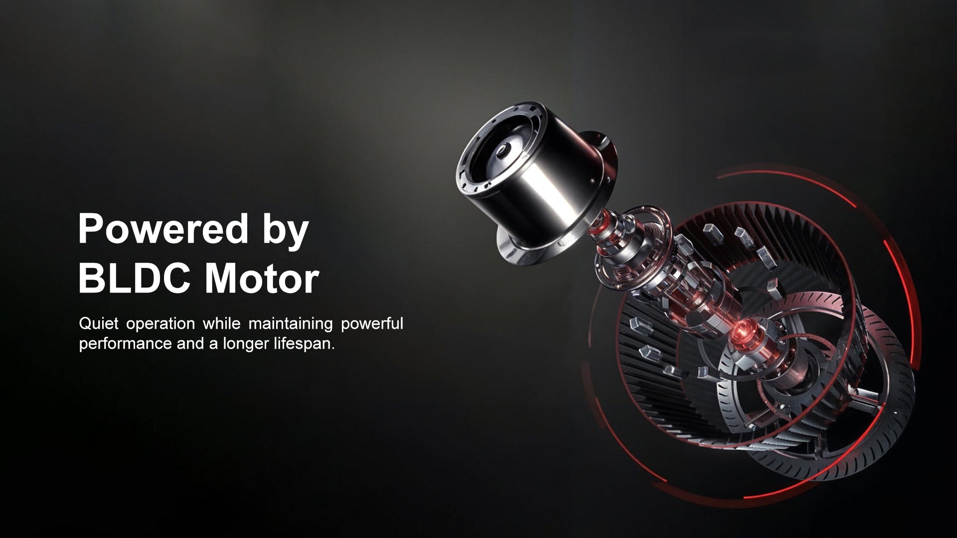 Powered by BLDC Motor