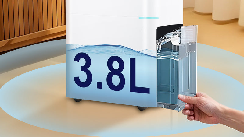 3.8L Large Tank Capacity