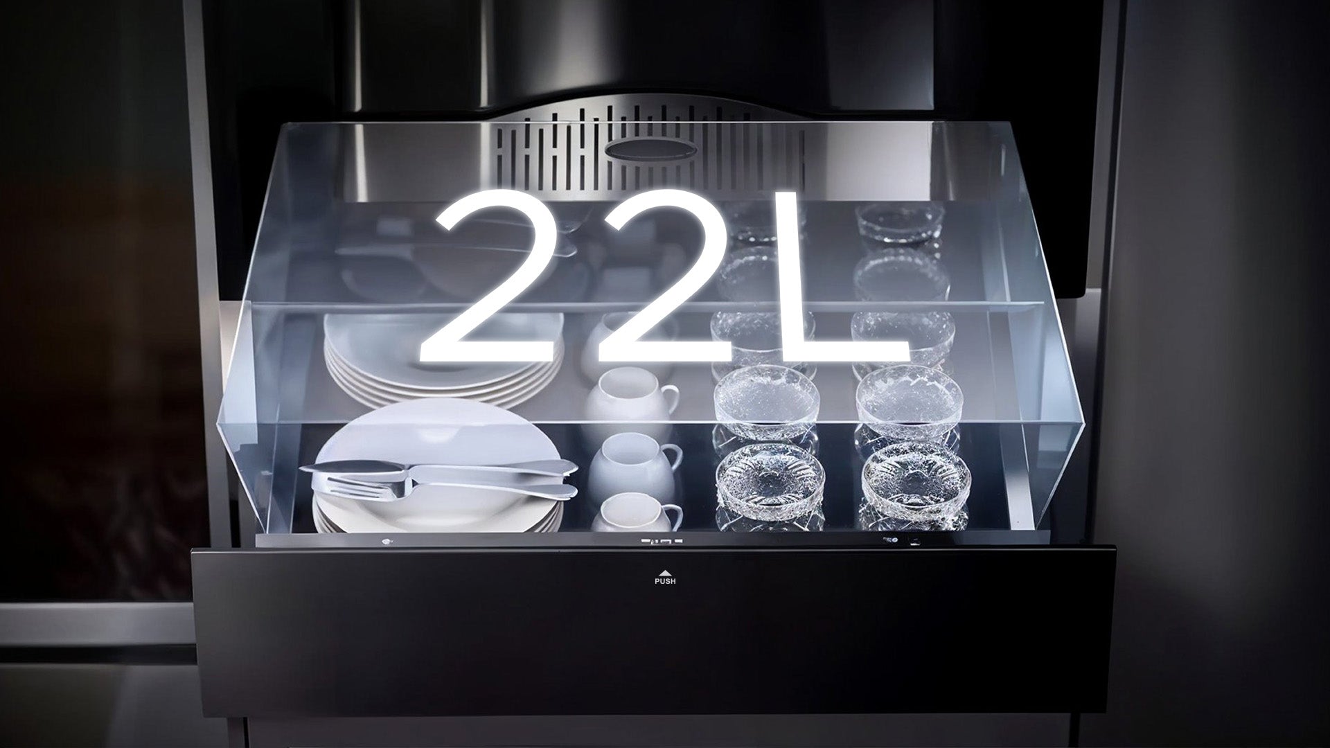 Cook & Warm More with 22L Space