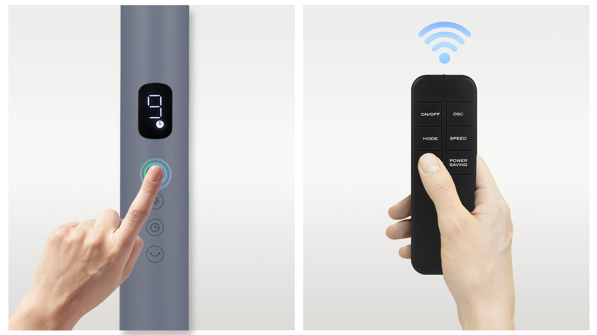 Touch Control Panel + Remote Control