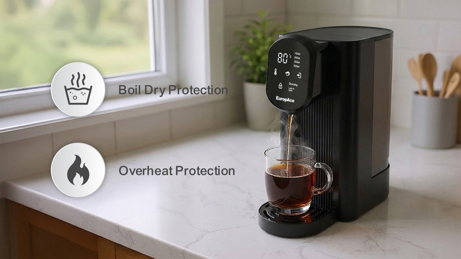 Boil-dry and Overheat Protection