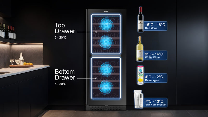 Dual Zone with Twin Cooling System