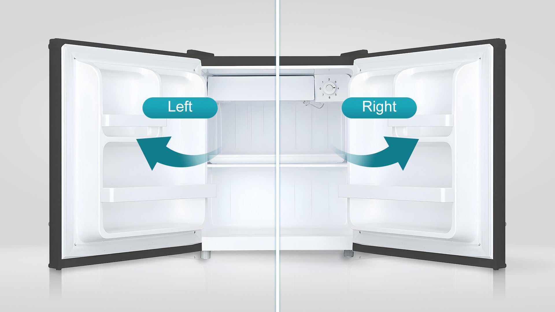 Left or Right Door Opening – Your Choice