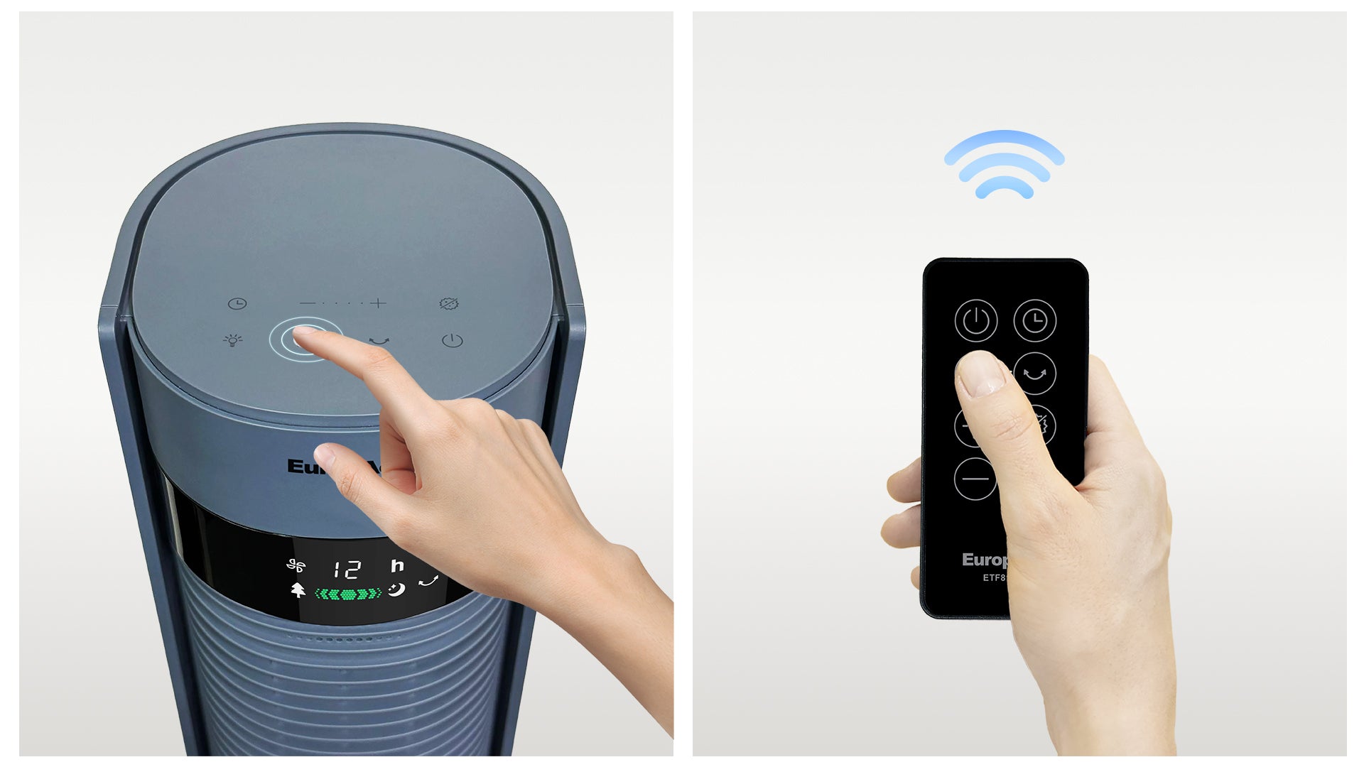 Touch Control + Remote