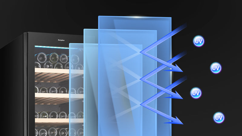 3 Layered Glass Door