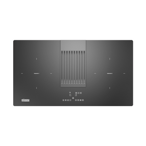 78cm 2 Zones Induction Hob with Downdraft Hood