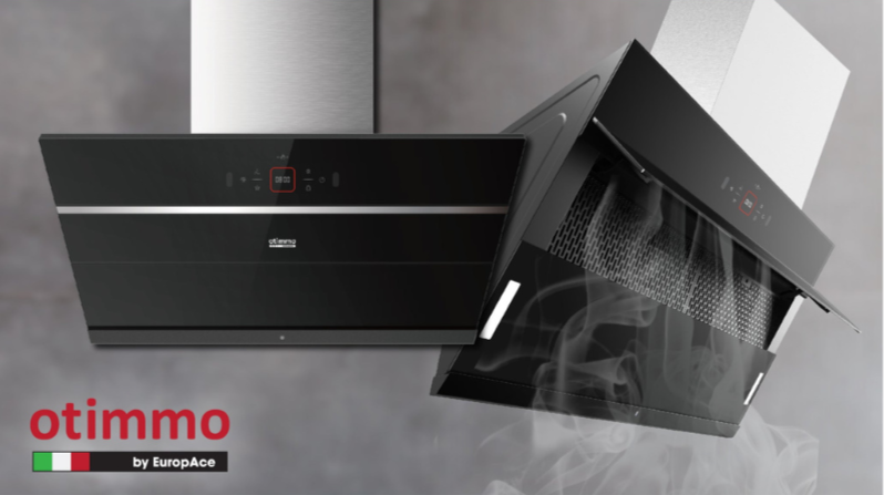 90cm 1400m3/h T-Shape Chimney Hood