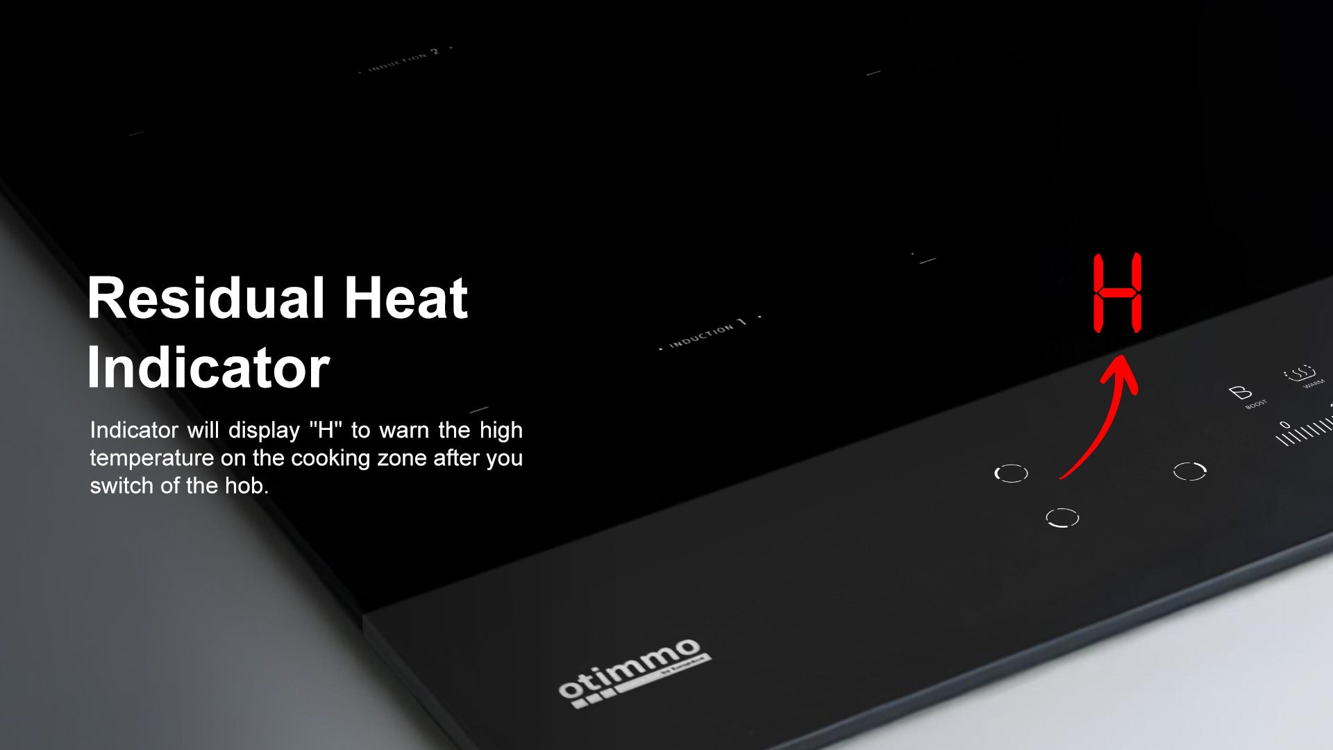 Residual heat indicator