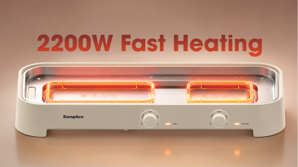Powerful & Even Heat Distribution