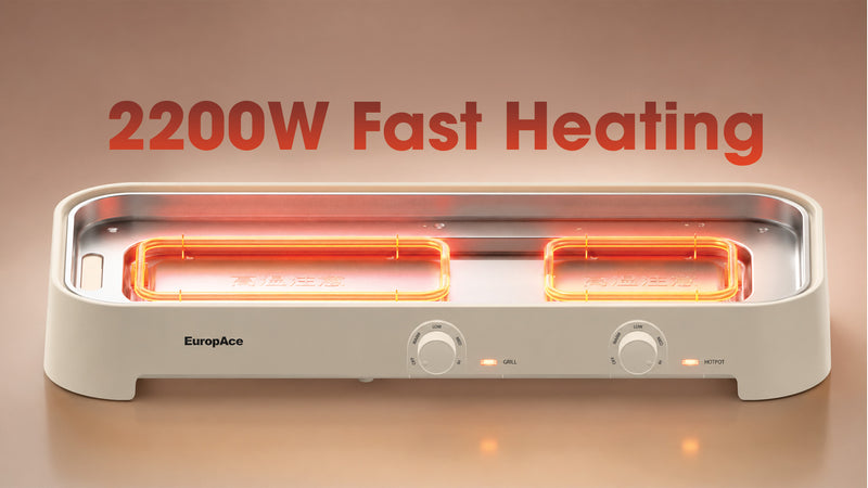 Powerful & Even Heat Distribution