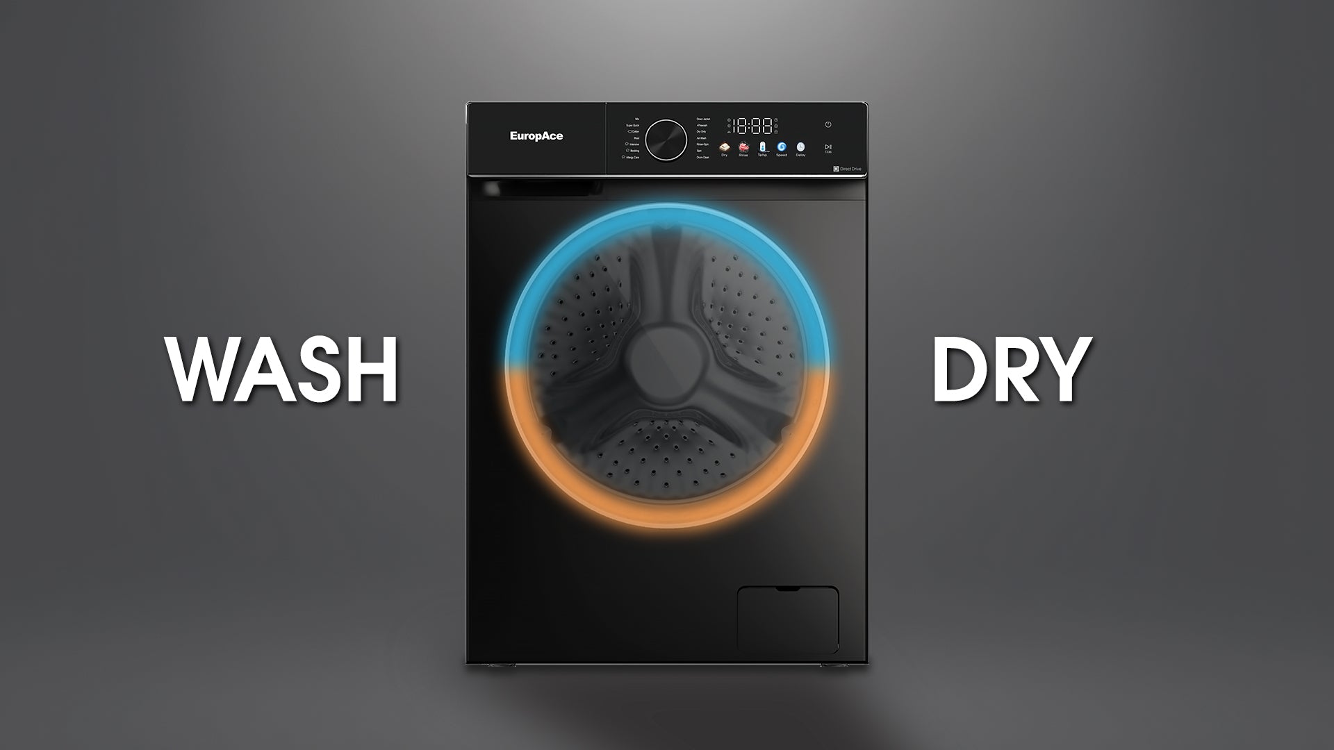 Wash and Dry in a Single Cycle