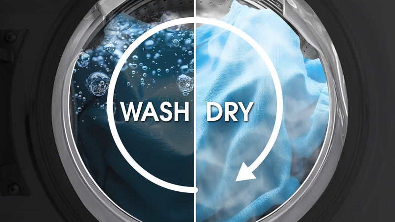 Wash and Dry in a Single Cycle
