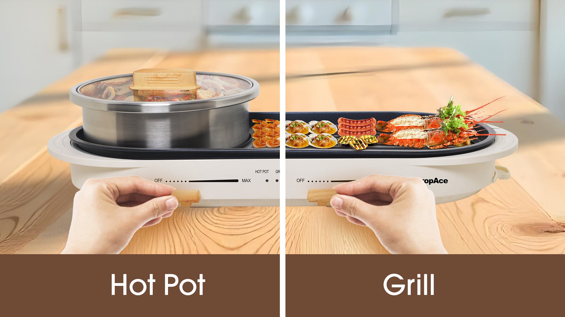 Dual Independent Temperature Control