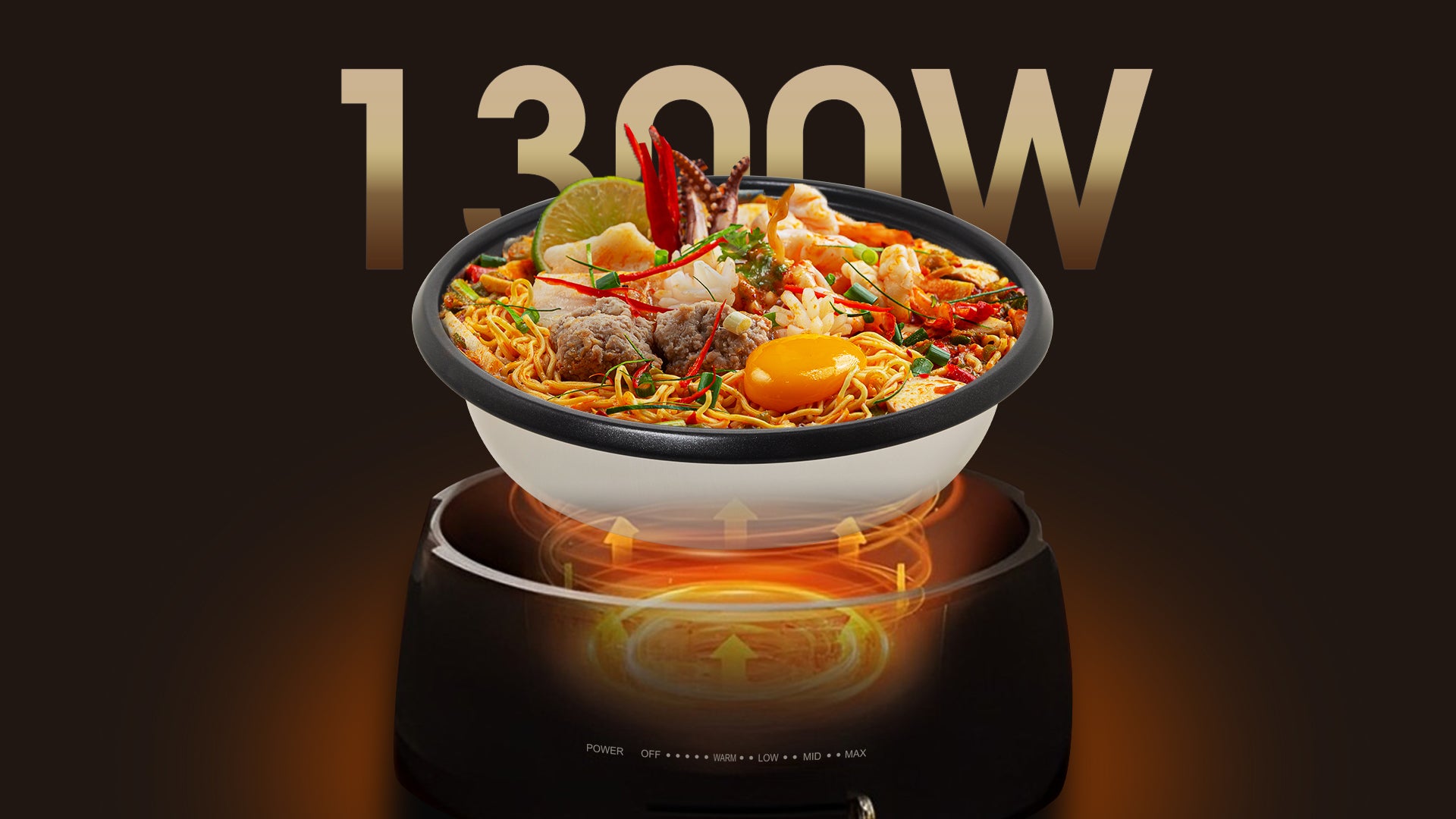 1300W Uniformed Heating