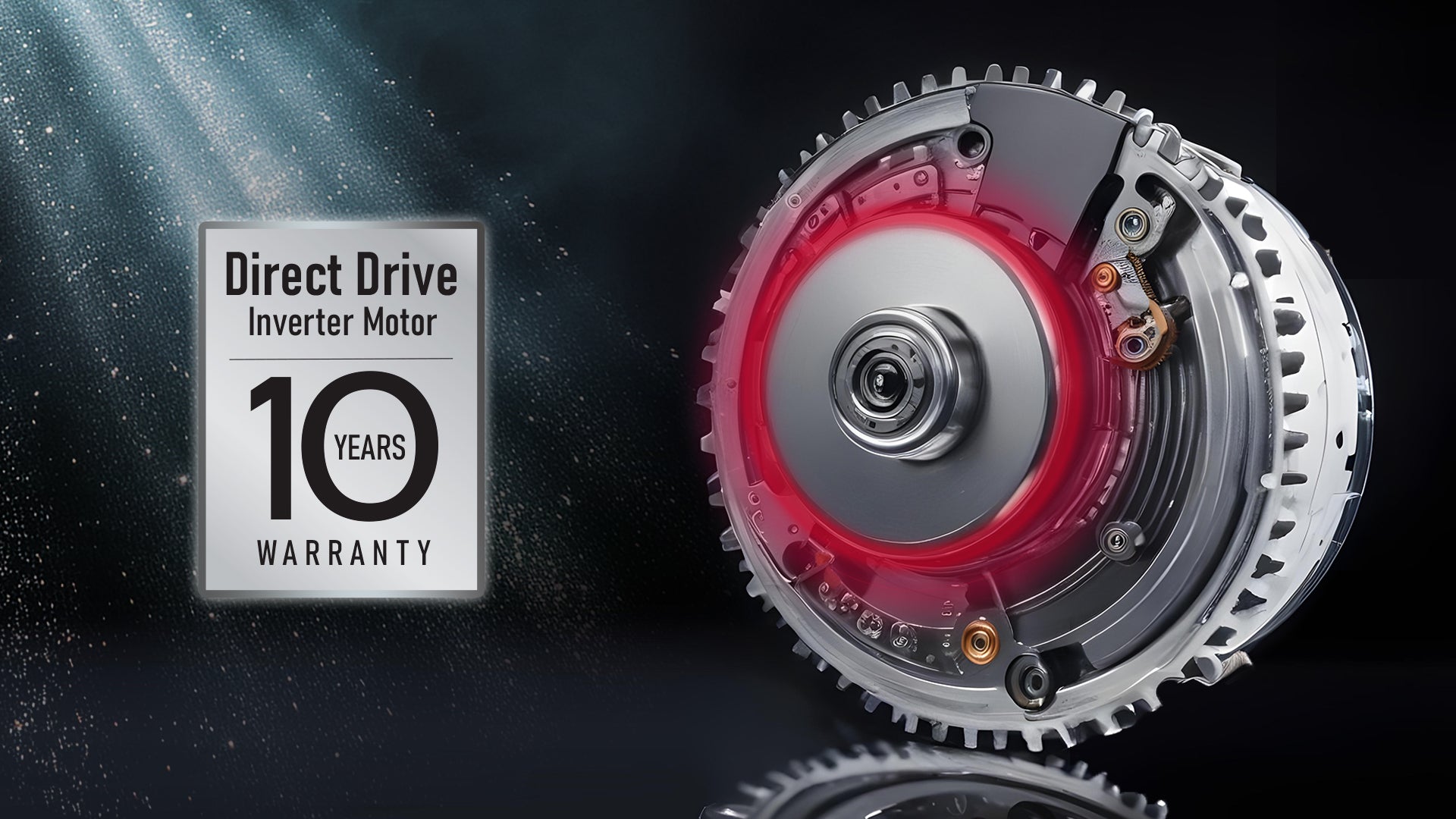 Direct Drive Motor for Quiet and Durability