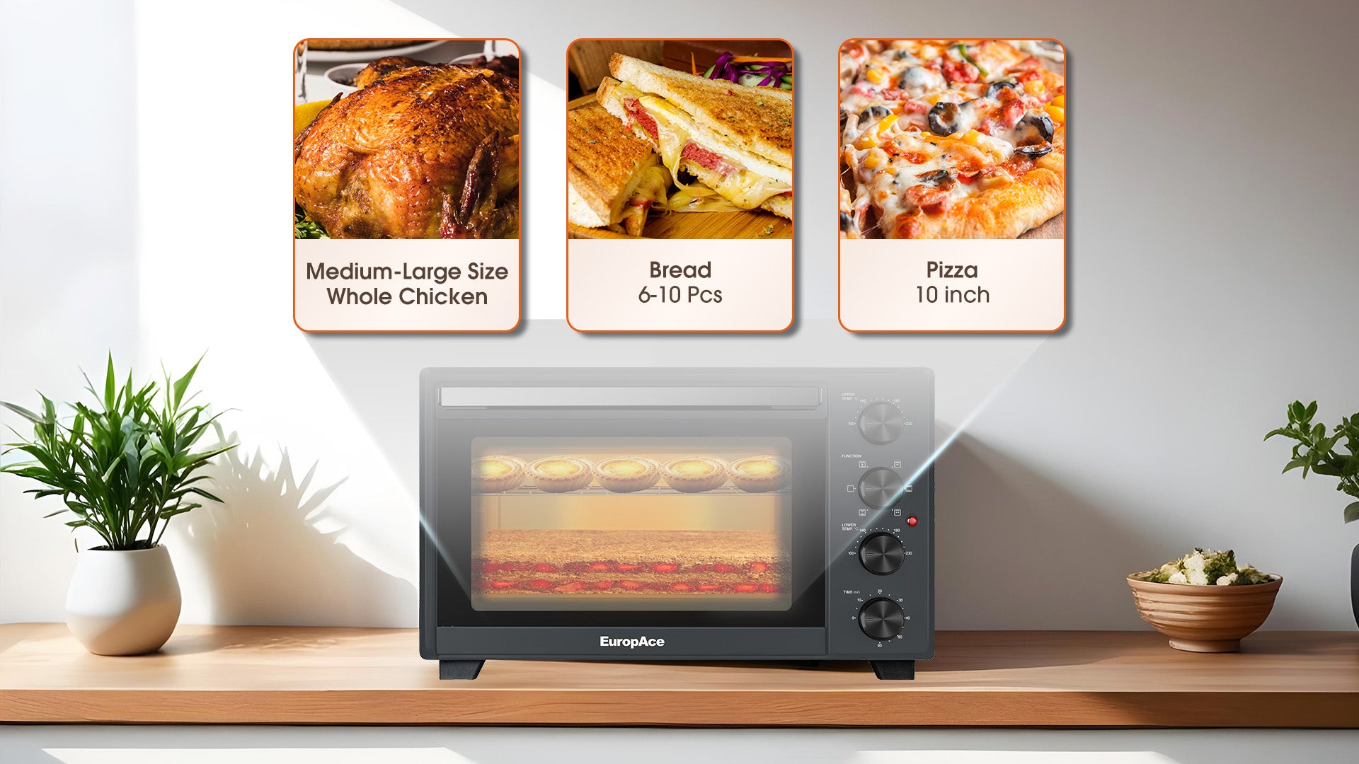 Large Enough for Whole Family Meal