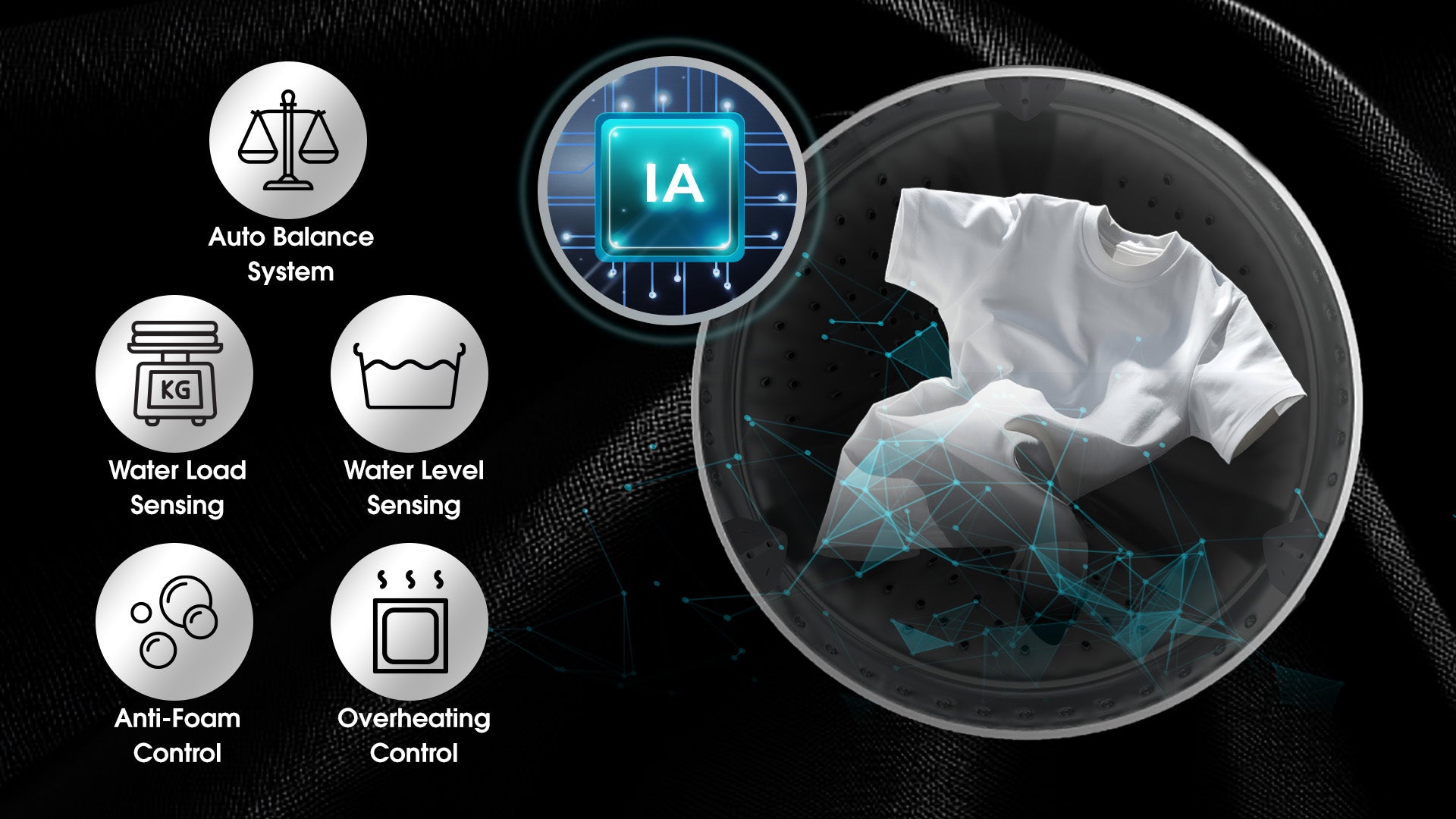 Built-in Intelligence for Optimal Cleaning