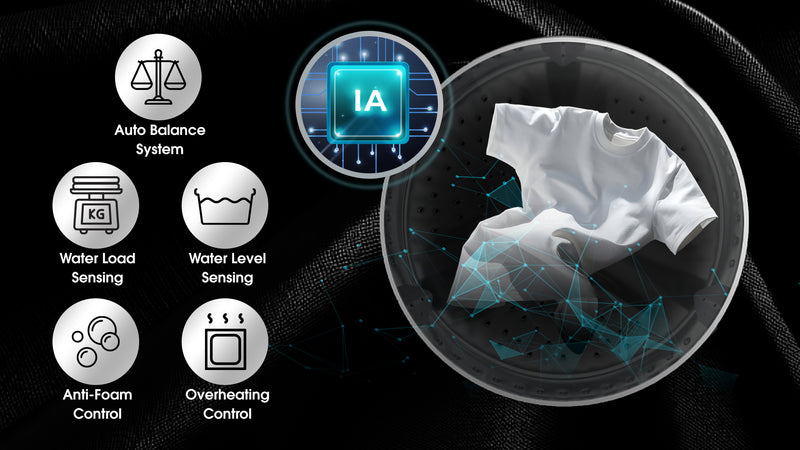 Built-in Intelligence for Optimal Cleaning