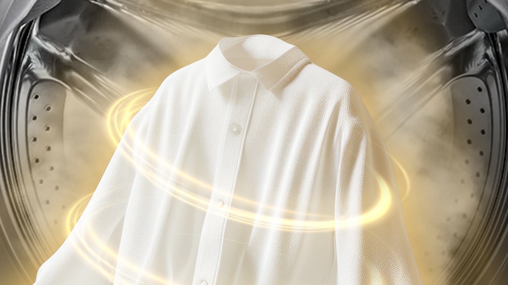 Heated air to deodorize your clothes