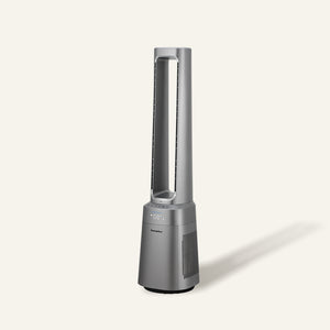 Intelligent Air Purifying Bladeless Fan | Dual HEPA13 Filters, Real-Time Air Quality Indicator, Intelligent Temperature Control (Dual Airflow)