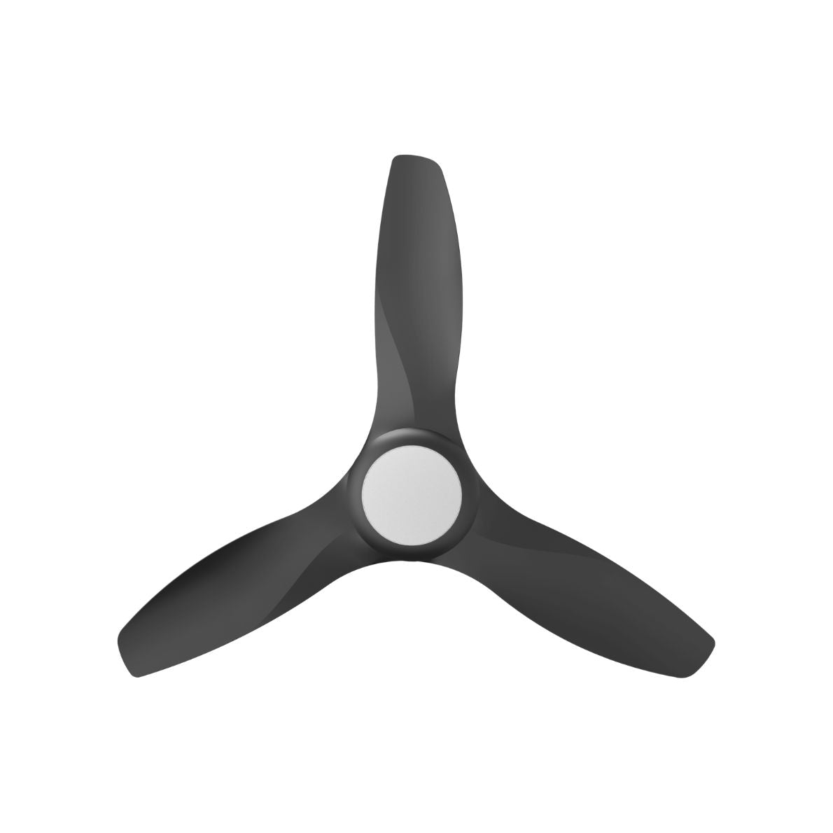 BreezeAce 48" 3 blades Ceiling Fan (ECF48HR3 Black)