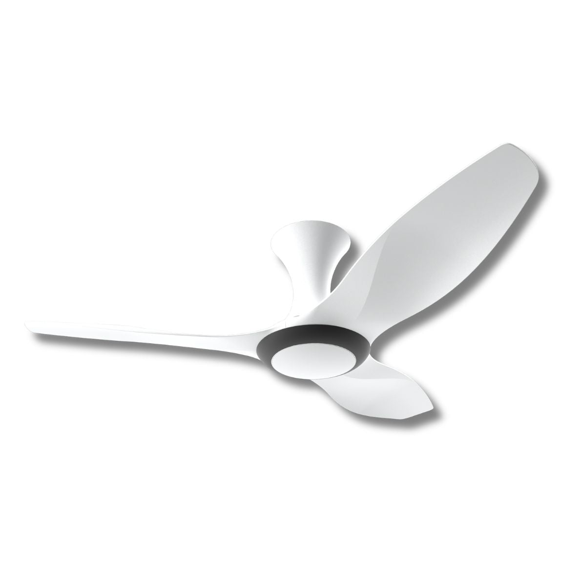 BreezeAce 48" 3 blades Ceiling Fan (ECF48HR3 White w/ Black Ring)