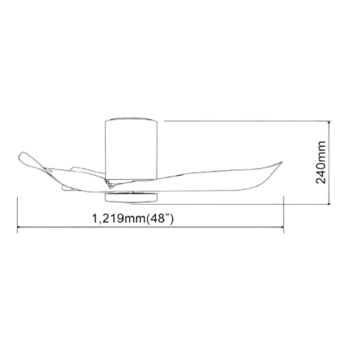 Acestar 48" 3blades Ceiling Fan
