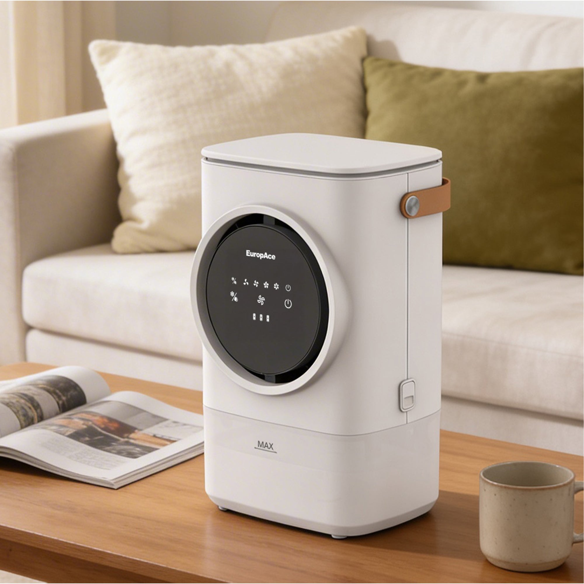 [NEW MODEL] 1L DC Mini Air Cooler | True Air Cooler, Mini Size | Lightweight and Compact | Continuous Cooling up to 15 hours