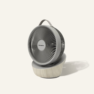 10” DC Circulator Fan with Remote Control | Effective Air Circulation, Energy Efficient & Premium Touch Panel | EDF6103DWD | 1 Year (Full) + 3 Years (Motor) Warranty | Ideal for Living Rooms & Offices | Light Wood