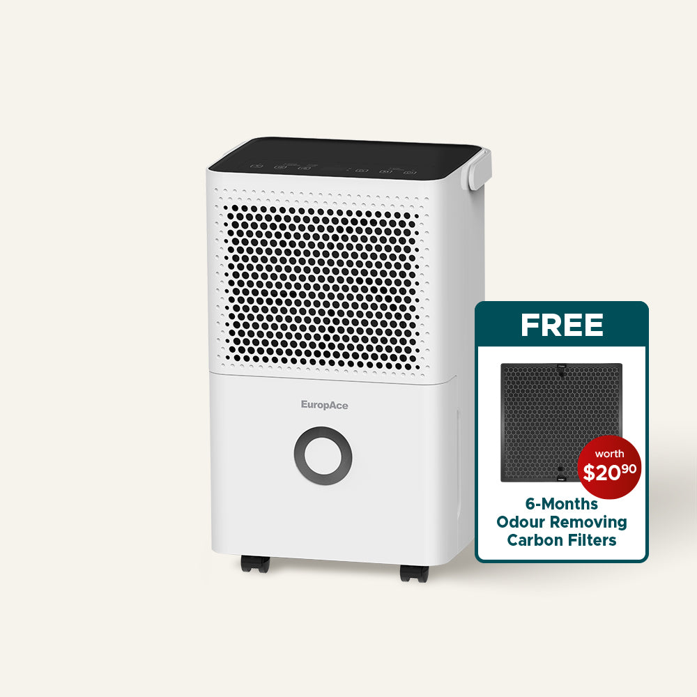[Free Filter] 12L Compact Smart Dehumidifier + Odour Remover + Laundry Dryer (3-in-1 | Online Exclusive)