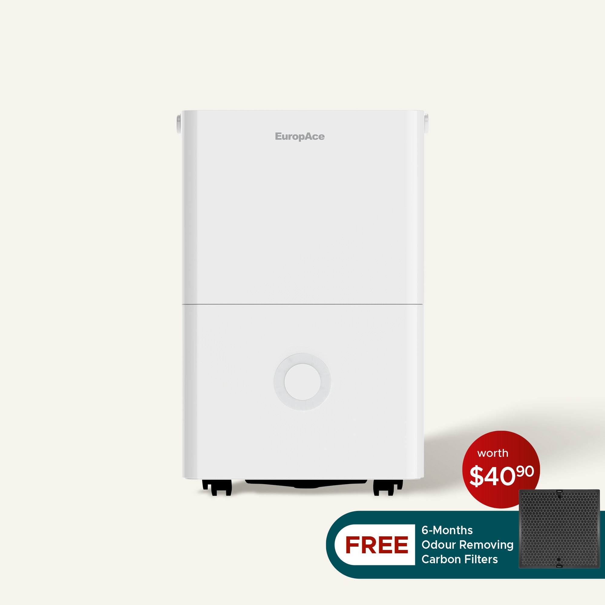 [Free Filter] 30L Smart Dehumidifier + Odour Remover + Laundry Dryer (3-in-1 | Online Exclusive)