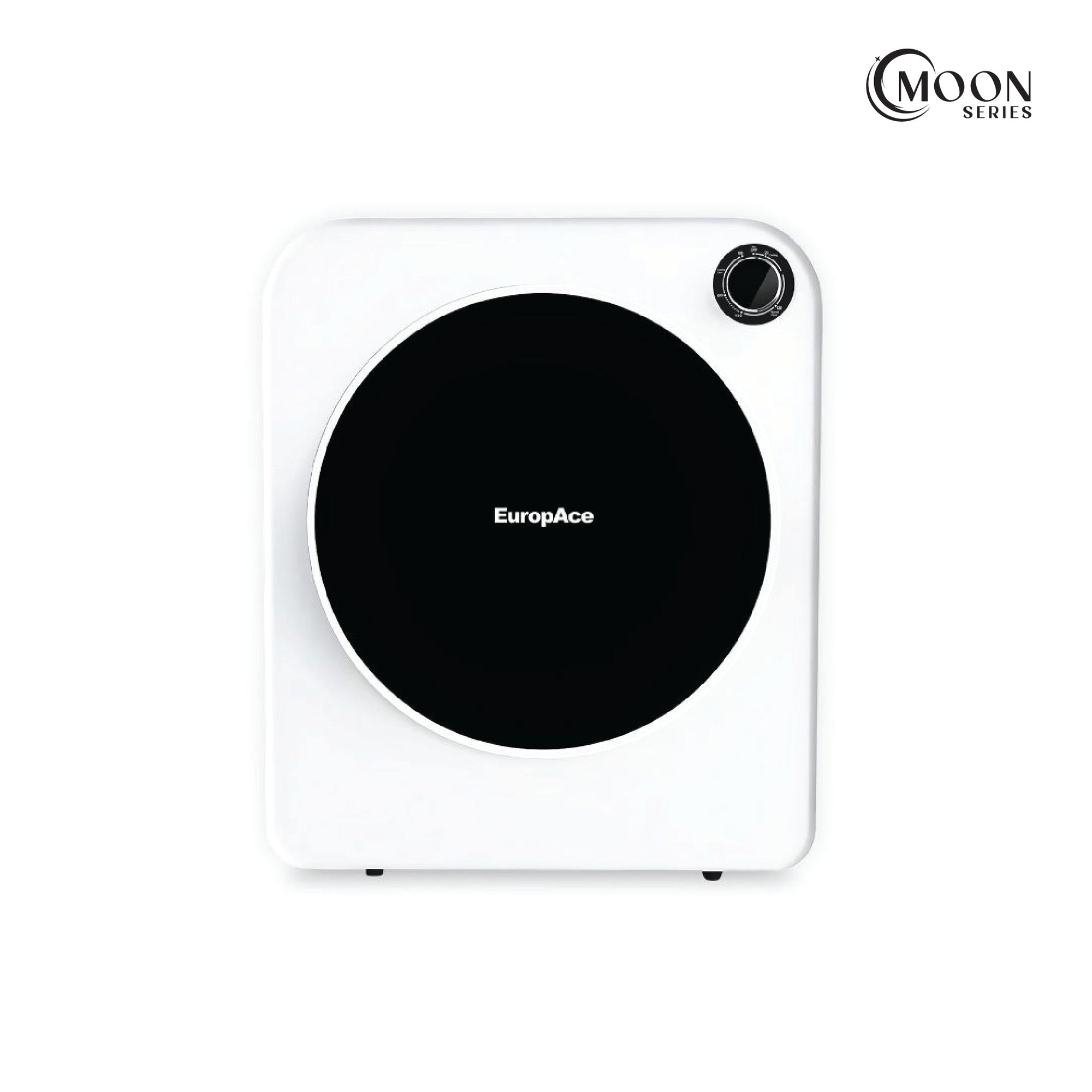 Moon Series 5KG Compact Dryer | 99.99% Sterilization, Plug & Use, Flexible Placement, Optional Venting Hose