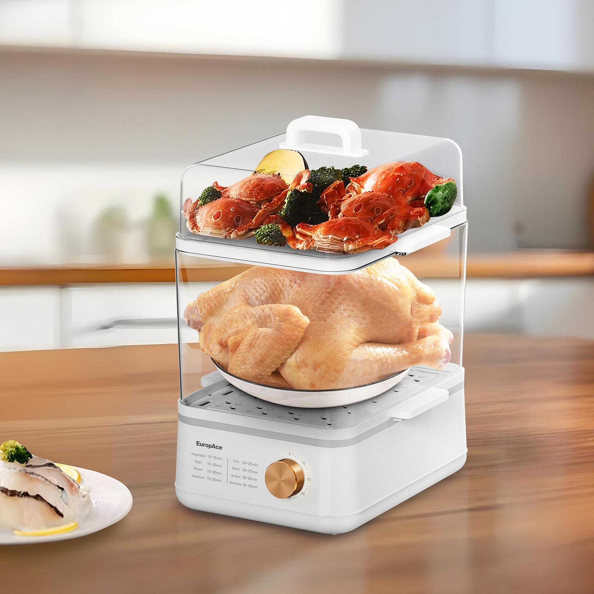 3 Tier 18L Food Steamer