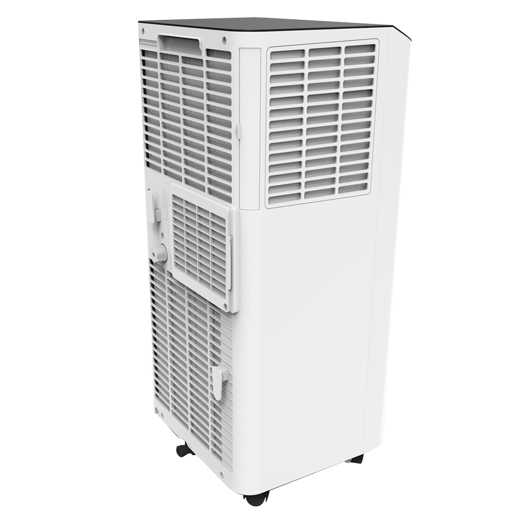 EuropAce EGAC10A6 250 Sqft Compact & Green Portable Air Conditioner | Powerful Cooling, Energy Efficient, Space-Saving Design | 1 Year Warranty + 5 Years Compressor Warranty | Ideal for Small Rooms & Bedrooms | White