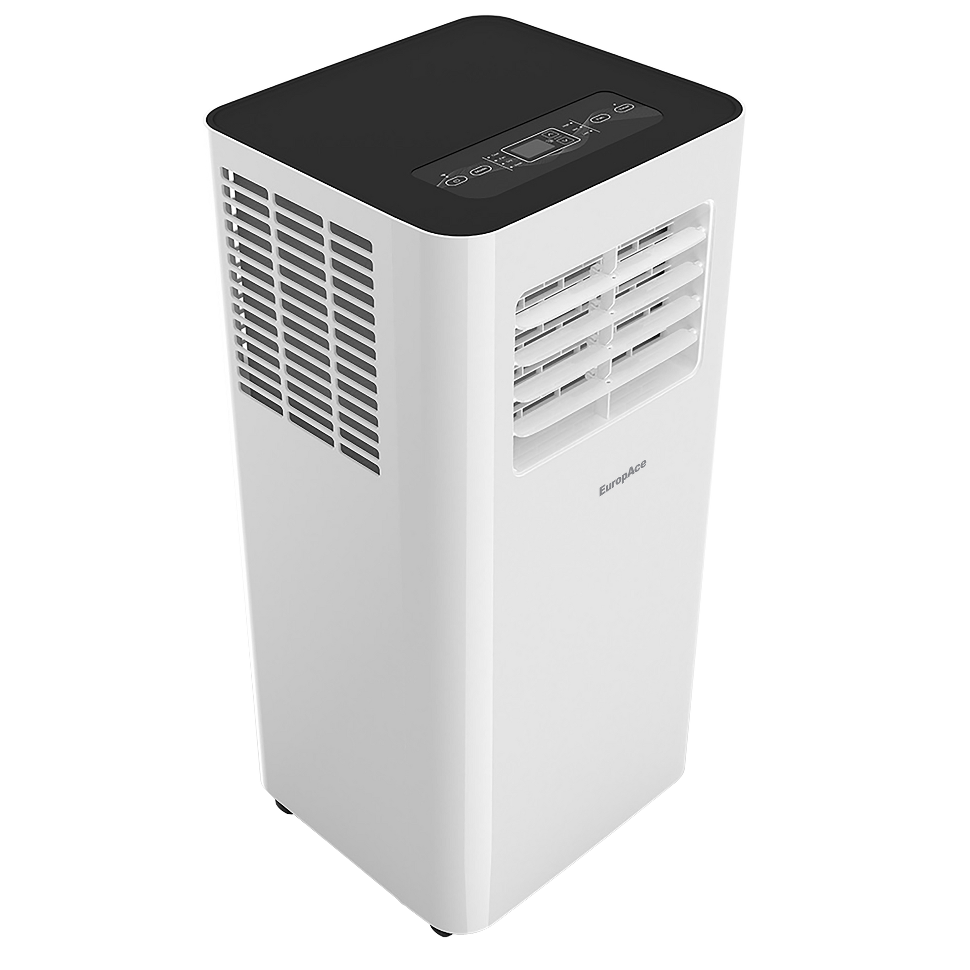 EuropAce 250 Sqft 4-IN-1 Smart Air Purifier & Portable Aircon with Wi-Fi Control | Lower Energy Consumption, Silver Ion Filtration, Powerful Cooling | EGAC10E6ION | 1 Year Warranty (Full) + 5 Years (Compressor) | Ideal for Bedrooms | White