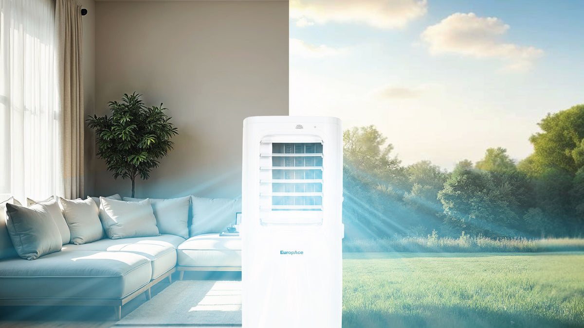 4-IN-1 Hoseless Air Cooler with Air Con Compressor | EHAC-H1 – EuropAce
